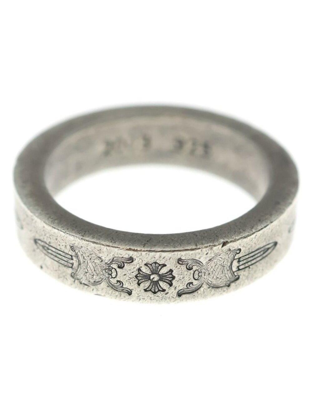 Chrome Hearts mm Spacer Dagger mm Ring Silver
